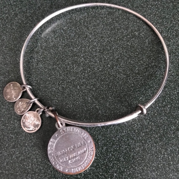 Alex and Ani Expandable Wire Bracelet Faith of Life 2017 - Picture 3 of 16